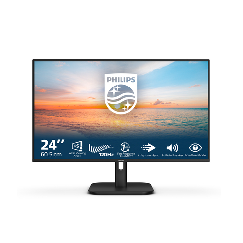 Monitor Philips 24E1N1200A 00 Black