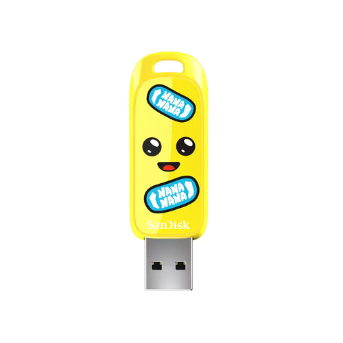 Chiavetta USB Sandisk SDCZIF 064G G46 FORTNITE Peely Yellow