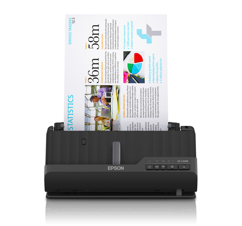 Scanner Epson B11B270401 ES C320W Black