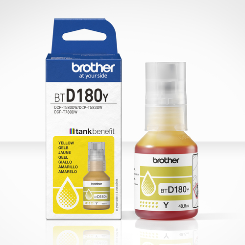 Cartuccia stampante Brother BTD180Y TANKBENEFIT