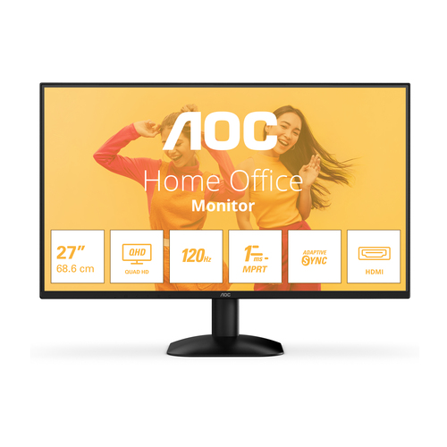 Monitor Aoc Q27B35S3 HOME OFFICE Black