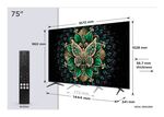 TCL - Tv Tcl 75C69K C SERIES Metallic grey
