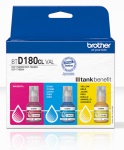 BROTHER - Set cartucce stampante Brother BTD180CLVAL TANKBENEFIT