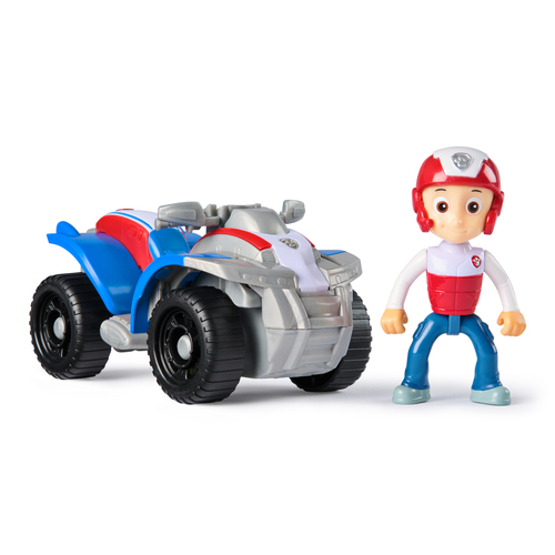 Set personaggio Spin Master 6071212 PAW PATROL Quad con Ryder Blu e Si