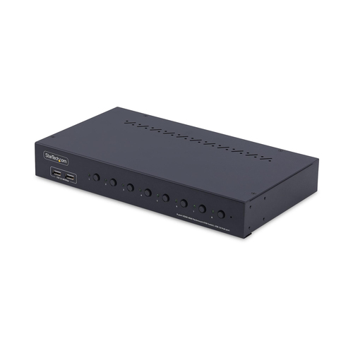Kvm switch Startech.Com R8AH202 KVM SWITCH HDMI a 8 Porte Black