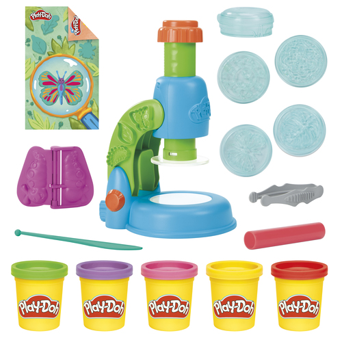Pasta modellabile Hasbro G04945L00 PLAY DOH Microscopio luminoso