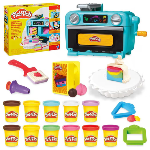 Pasta modellabile Hasbro G04975L0 PLAY DOH playset Super fetta di tort