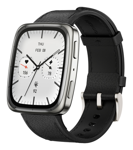 Smartwatch Amazfit W2434GL2N ACTIVE 2 Square Black e Silver