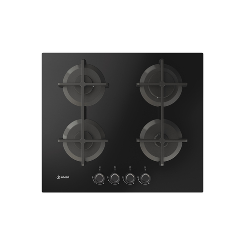 Piano cottura gas Indesit 869991698960 ING 61T BK 1 Black
