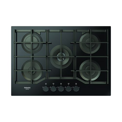 Piano cottura gas Hotpoint 869991698450 HAGS 72F BK 1 Black