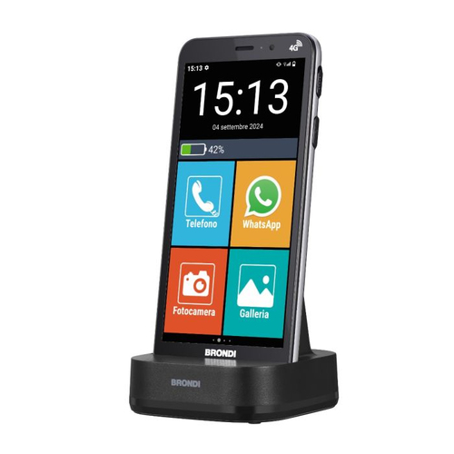 Smartphone Brondi BRONDI AMICO VERO 4G/C BLACK SMARTPHONE 5.7