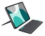 LOGITECH - Custodia con tastiera Logitech 920 013400 FLIP FOLIO iPad Pro 11
