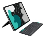 LOGITECH - Custodia con tastiera Logitech 920 013385 FLIP FOLIO iPad Pro 13