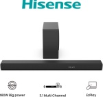 HISENSE - Soundbar Hisense 20014434 HS SERIES 3.1 Subwoofer Wireless HS3100 Blac