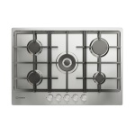 Piano cottura gas Indesit THP 751 W/IX/I IT 1