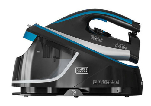 Sistema stirante Black & Decker ES9180260B BXSS2401E Black e Blue