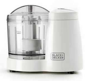 Tritatutto elettrico Black & Decker ES9250070B BXCH120E White