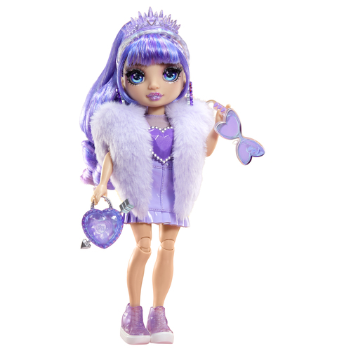 Bambola Mga 121404 RAINBOW HIGH Creative Crystal Fashion Doll Violet