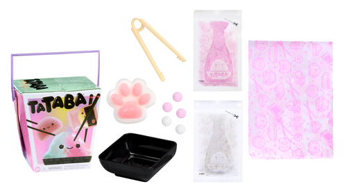 Personaggio Mga 122548 TATABA Personaggio Squishy con accessori