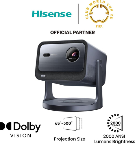 Videoproiettore Hisense 20015329 SERIE C2 Smart Gray