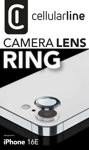 Protezione schermo Cellular Line CAMERARINGIPHSE4 IPHONE CAMERA LENS R