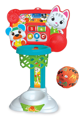 Gioco prima infanzia Clementoni 17546 BABY Canestro Mira e Tira