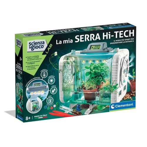 Gioco educativo Clementoni 19370 SCIENZA E GIOCO La mia  Serra Hi-Tech