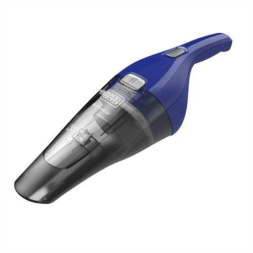 Mini aspirapolvere Black & Decker NVC115WA DUSTBUSTER Litio Blu e Grig