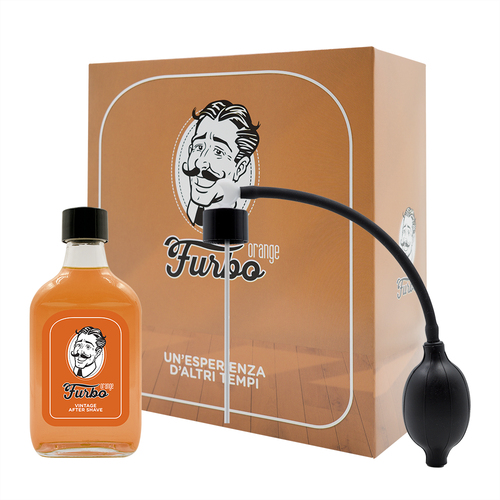 Vintage orange after shave cofanetto Furbo