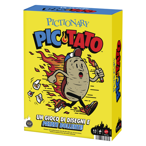 Gioco Mattel JHC61 GAMES Pictionnary Pic-Tato