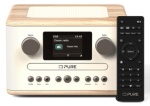 PURE - Compatto HI FI Pure 255051 CLASSIC C D4 Bluetooth Cotton White Oak