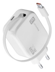 CELLULAR LINE - Caricabatterie Cellular Line ACHROLLUSBCGAN30WW RETRACTABLE 30W GaN Wh