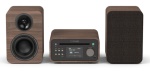 PURE - Compatto HI FI Pure 254592 CLASSIC Stereo Mini Bluetooth Coffee brown 