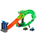 Mattel - Playset Demolizioni del Drago Mattel JFR06 HOT WHEELS MONSTER TRUCKS