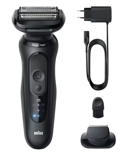 Rasoio barba Braun 52 N1200S SERIES 5 EasyClean Black