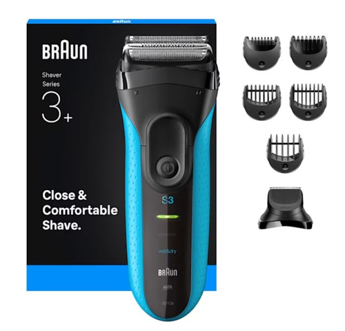 Rasoio barba Braun 3010BT SERIES 3+ Blue e Black