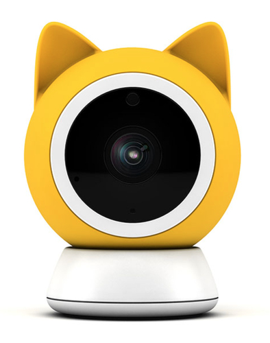 Videocamera sorveglianza Petoneer PC001 Smart Pet Cam Yellow e White