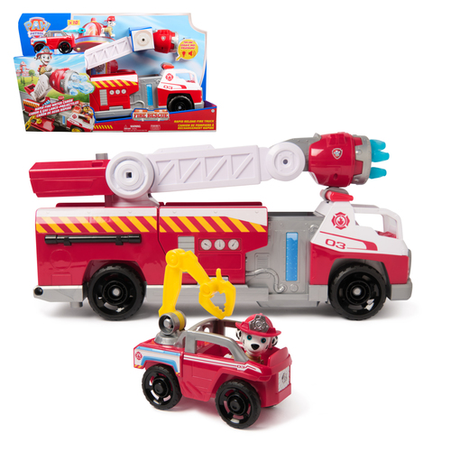 Set personaggio Spin Master 6072600 PAW PATROL Camion dei Pompieri luc