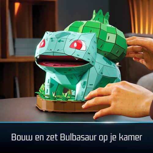 Puzzle Spin Master 6075062 POKÉMON Balbasaur 4D Build