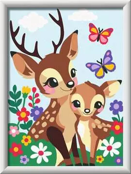Set per dipingere Adorabili cerbiatti Ravensburger 12023059 CREART