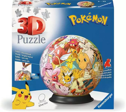 Puzzle Ravensburger 11595 3D Puzzleball Pokemon