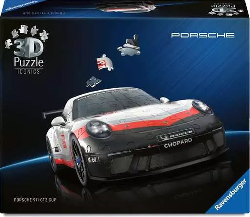 Puzzle Ravensburger 12008039 3D Porsche 911 GT3 Cup