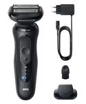BRAUN - Rasoio barba Braun 52 N1200S SERIES 5 EasyClean Black