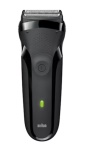 BRAUN - Rasoio barba Braun 300S SERIES 3 Ricaricabile Black e Gray