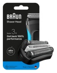 BRAUN - Testina ricambio rasoio Braun 32B SERIES 3+ Black