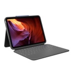 LOGITECH - Custodia con tastiera Logitech 920 011204 RUGGED FOLIO iPad 10TH Graph