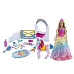 Mattel - Set bambola Mattel GTG01 BARBIE Royal Dreamtopia con Unicorno