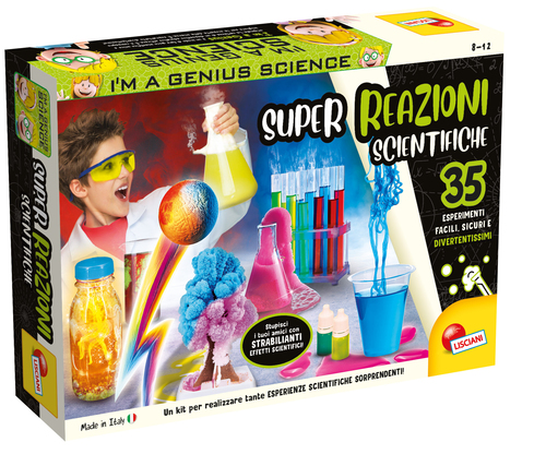 Gioco educativo Lisciani 107469 I'M A GENIUS Super reazioni scientific