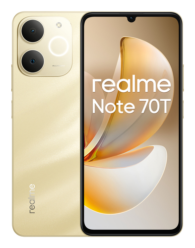 Smartphone Realme 631011006474 NOTE 70T Beach gold