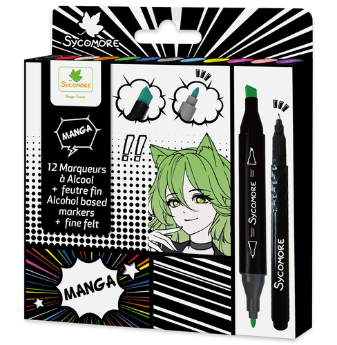 Set pennarelli disegno Sycomore SYCCREA065 ARTISSIMO con fineliner Col